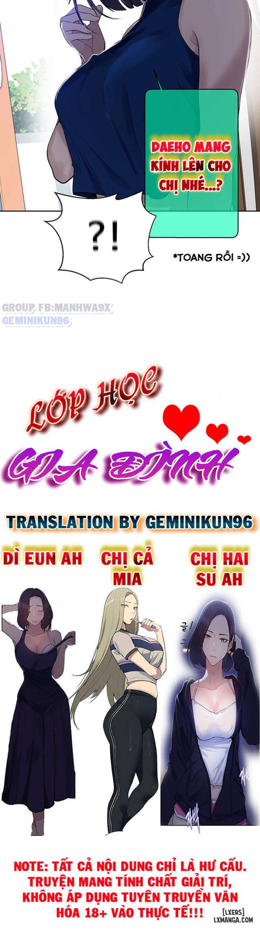 Lớp Học Gia Đình Chapter 67 - Next Chapter 68