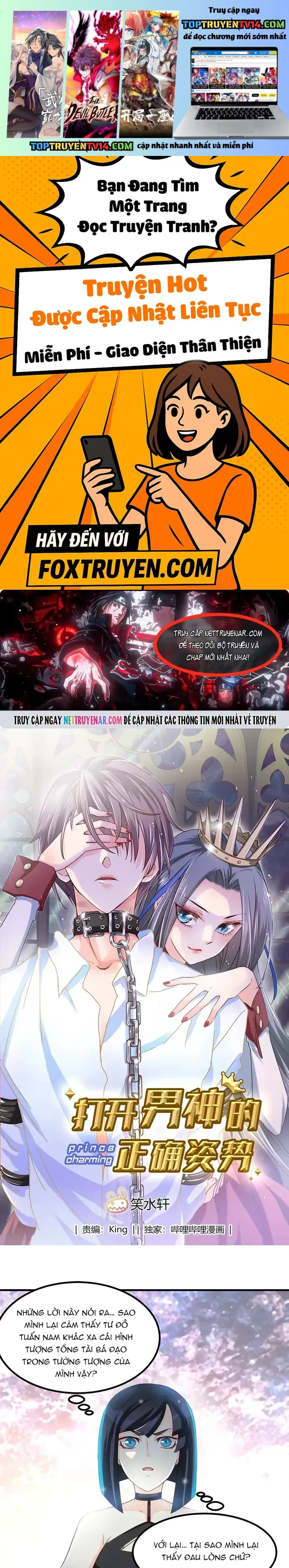 tư thế chuẩn xác mở ra nam thần Chap 67 1