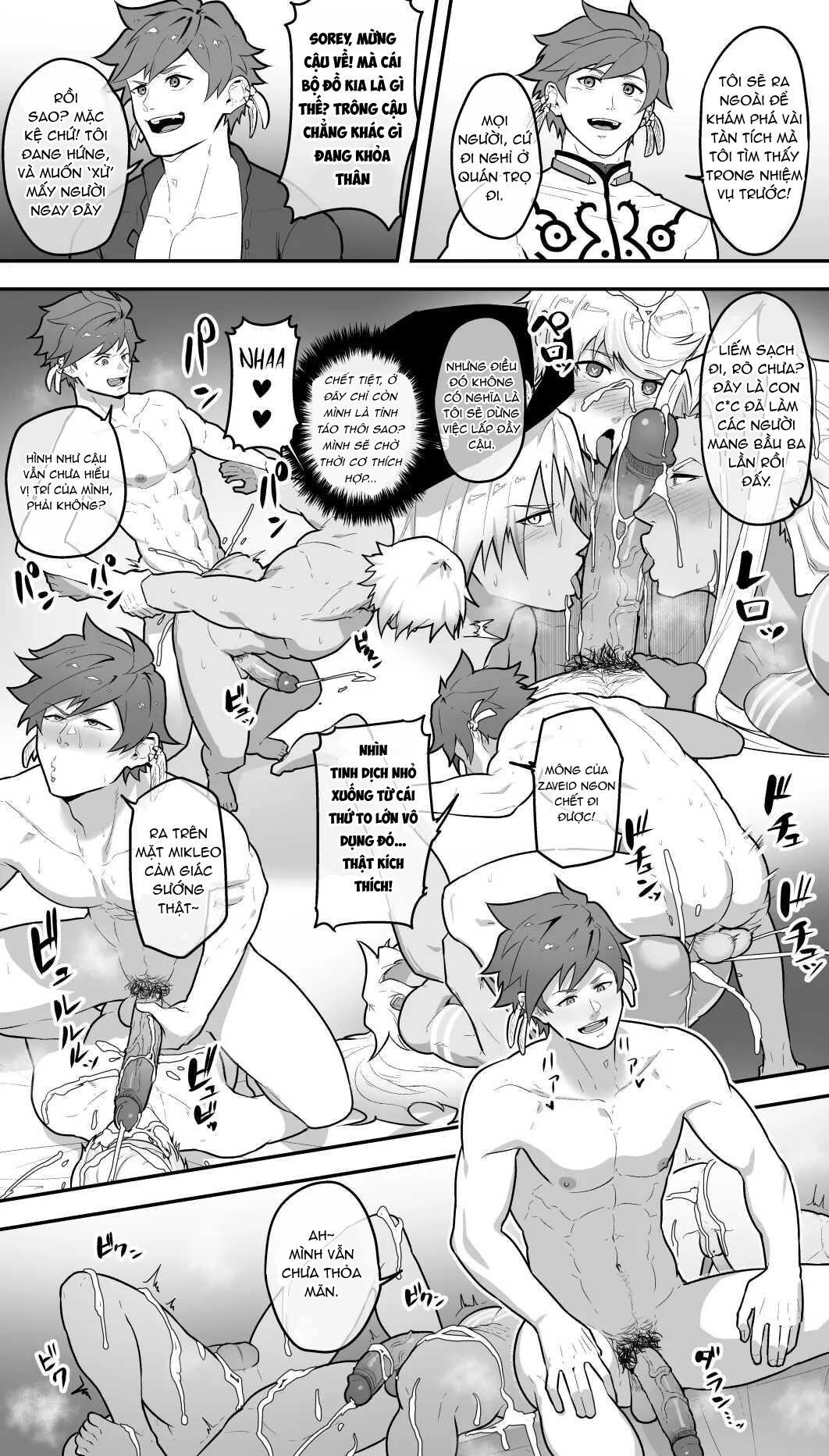 Tuyển tập Pulin Nabe Chapter 14 Black&White - Trang 3