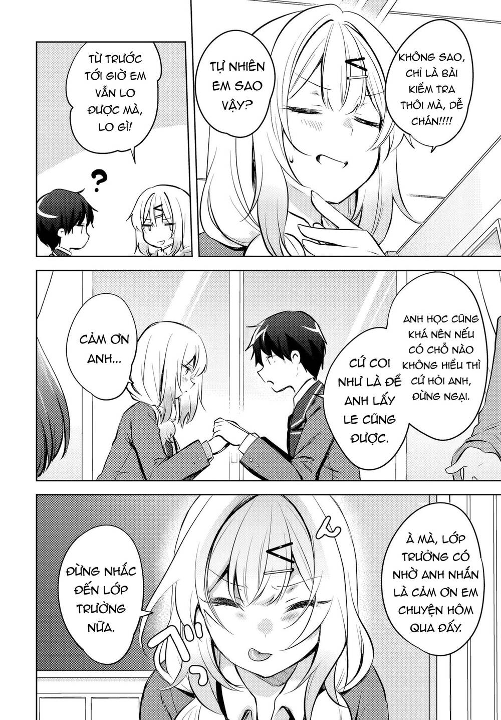Ushiro No Seki No Gyaru Ni Sukarete Shimatta Chapter 15 - Next 