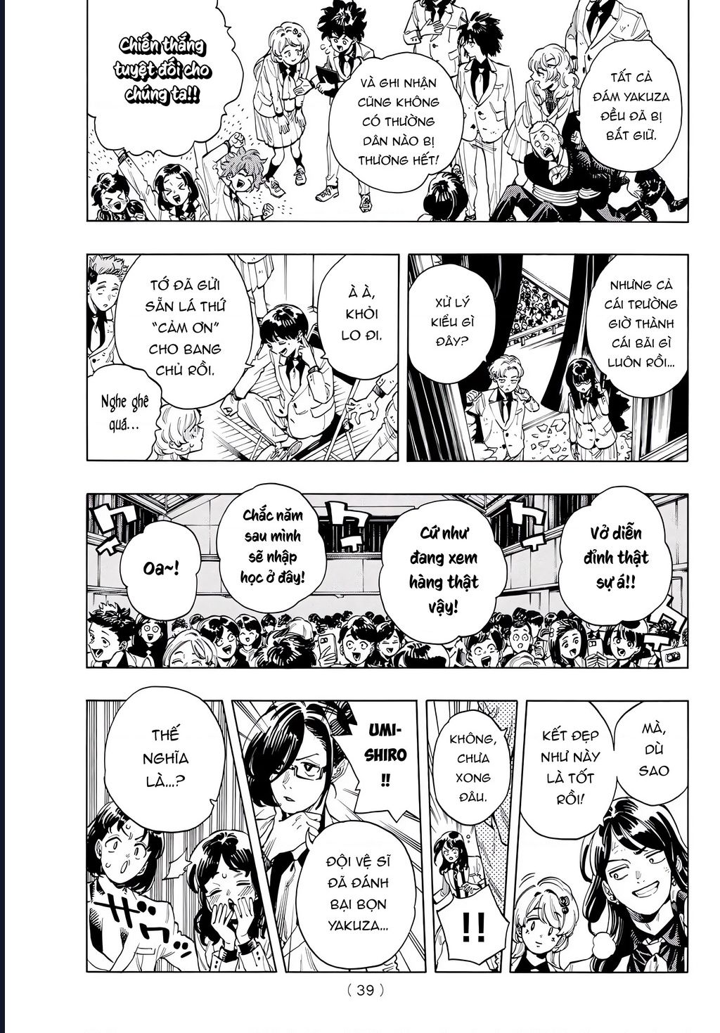 Vệ Sĩ Của Akabane Honeko Chapter 64 - Trang 2