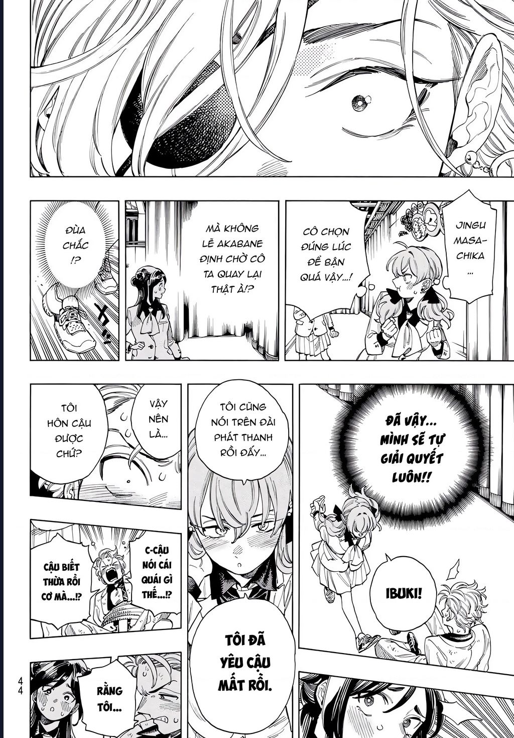 Vệ Sĩ Của Akabane Honeko Chapter 64 - Trang 2