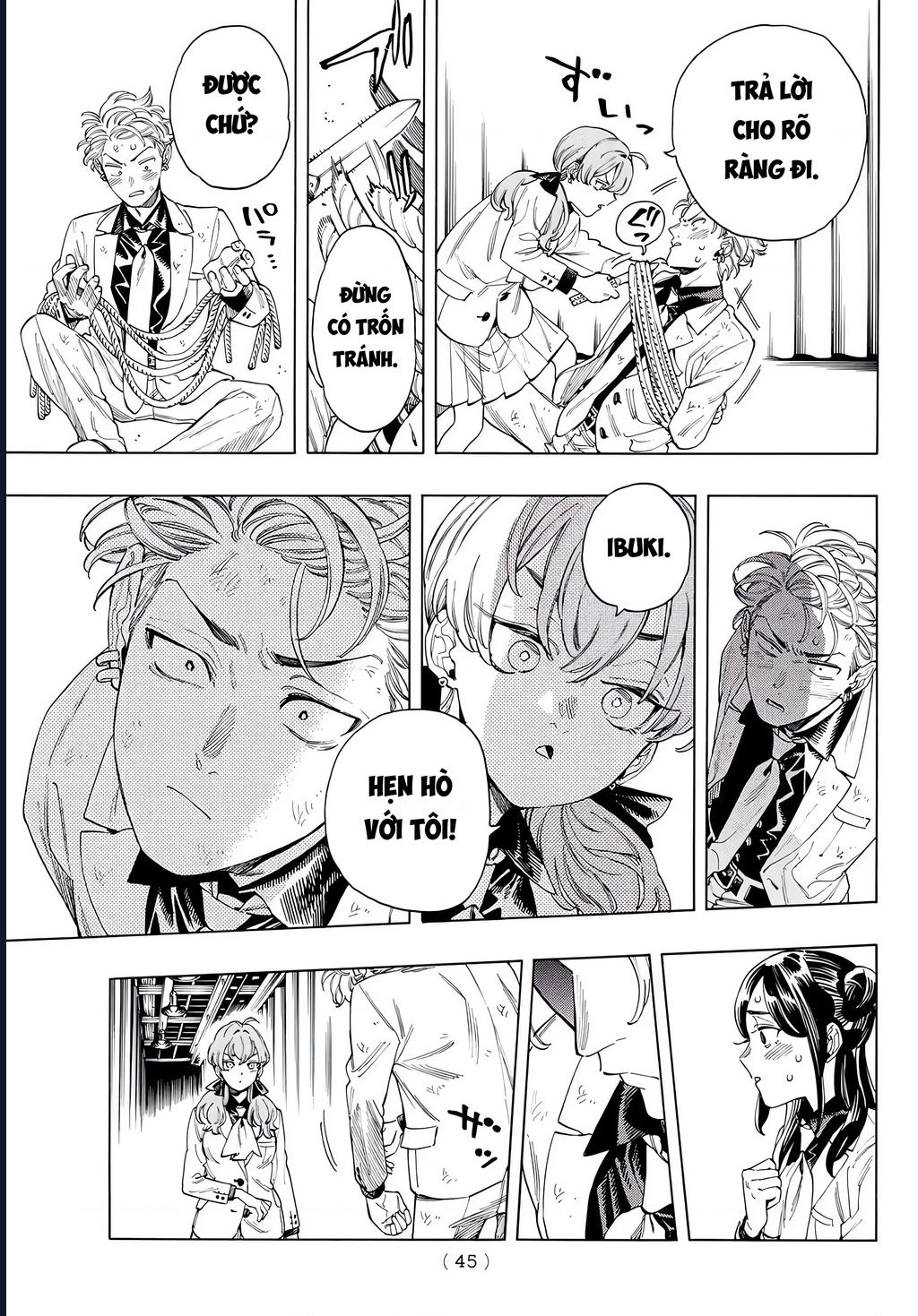 Vệ Sĩ Của Akabane Honeko Chapter 64 - Trang 2