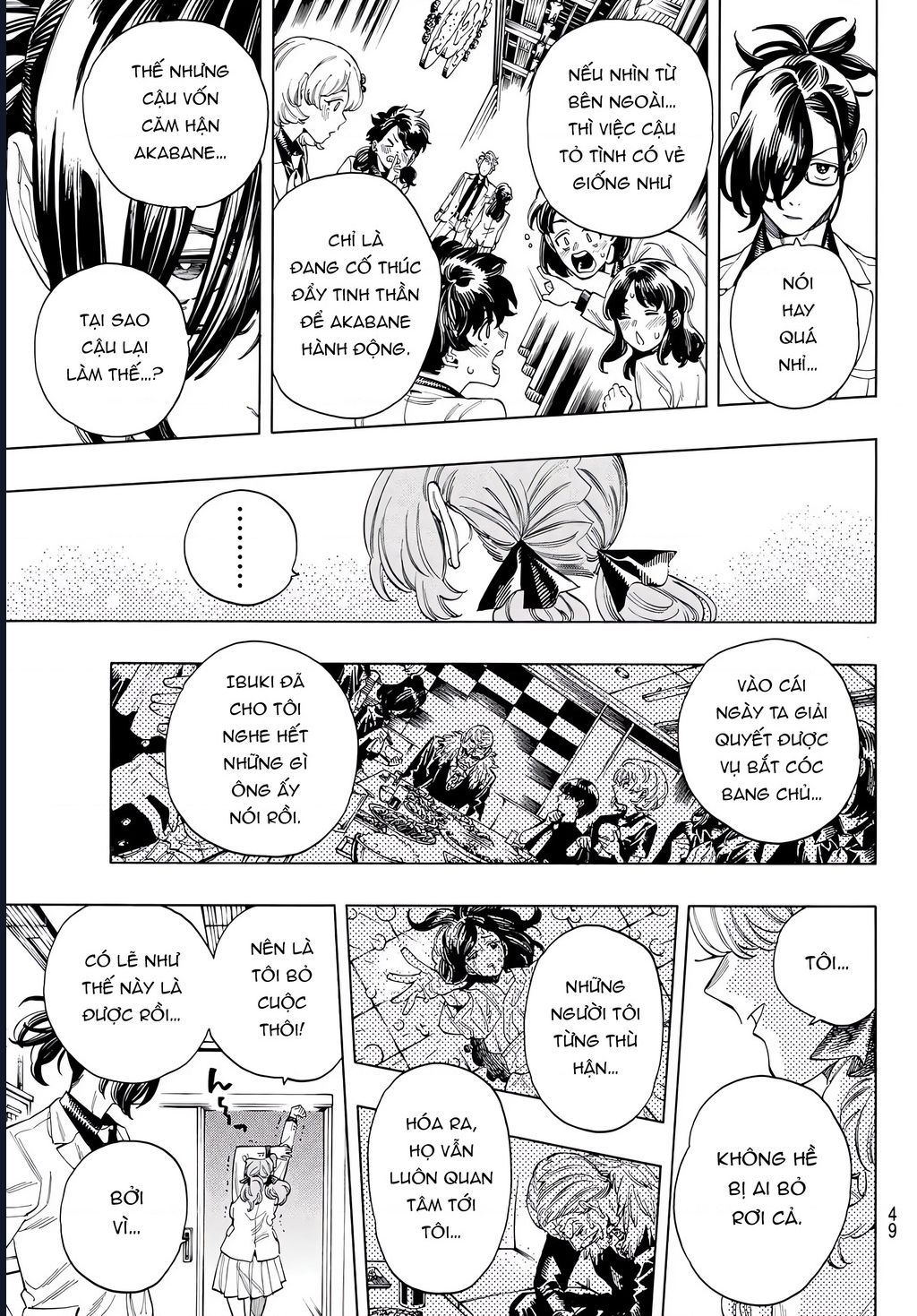 Vệ Sĩ Của Akabane Honeko Chapter 64 - Trang 2