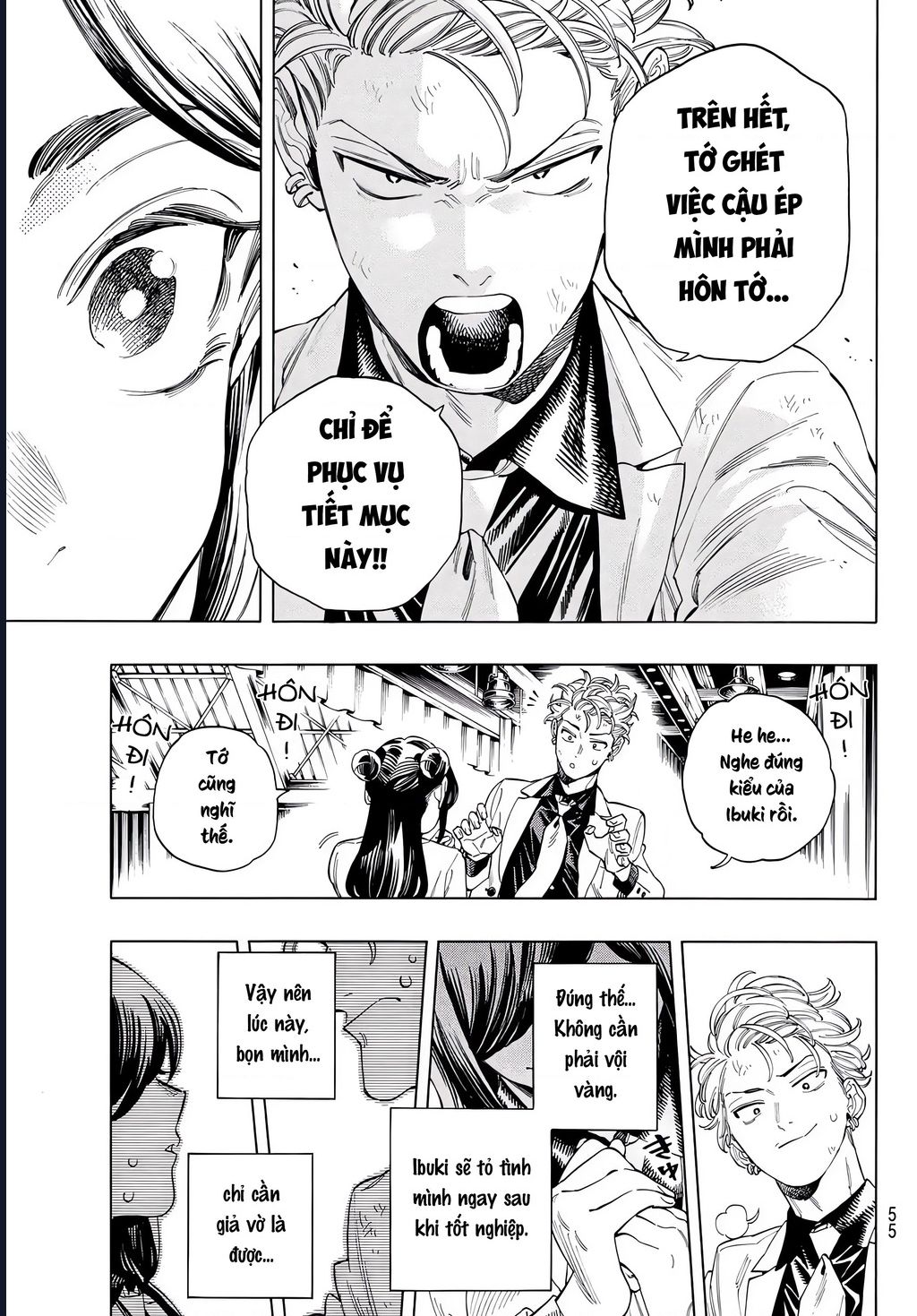 Vệ Sĩ Của Akabane Honeko Chapter 64 - Trang 2