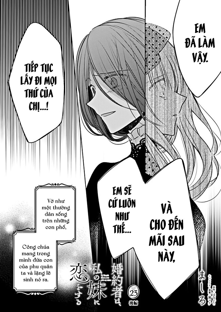 Vị Hôn Phu Của Tôi Đã Rơi Vào Lưới Tình Với Em Gái Chapter 23 15