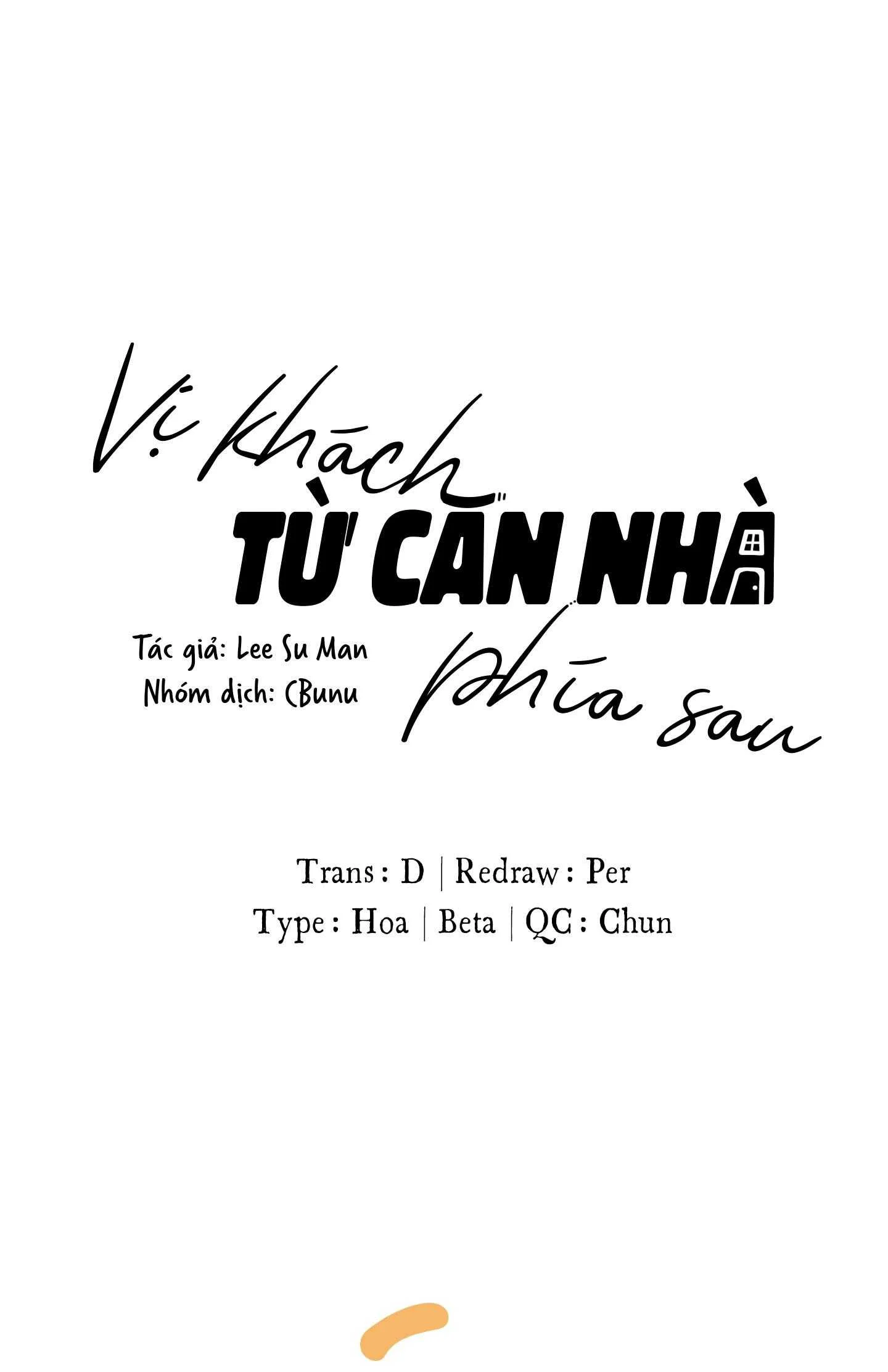 Vị Khách Từ Căn Nhà Phía Sau Chapter 12 - Next 