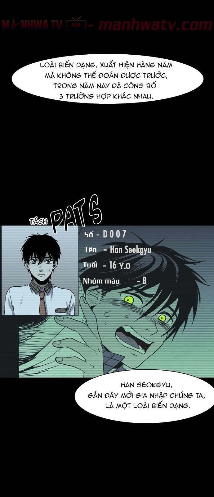 Virus Quái Vật Chapter 16 - Trang 2