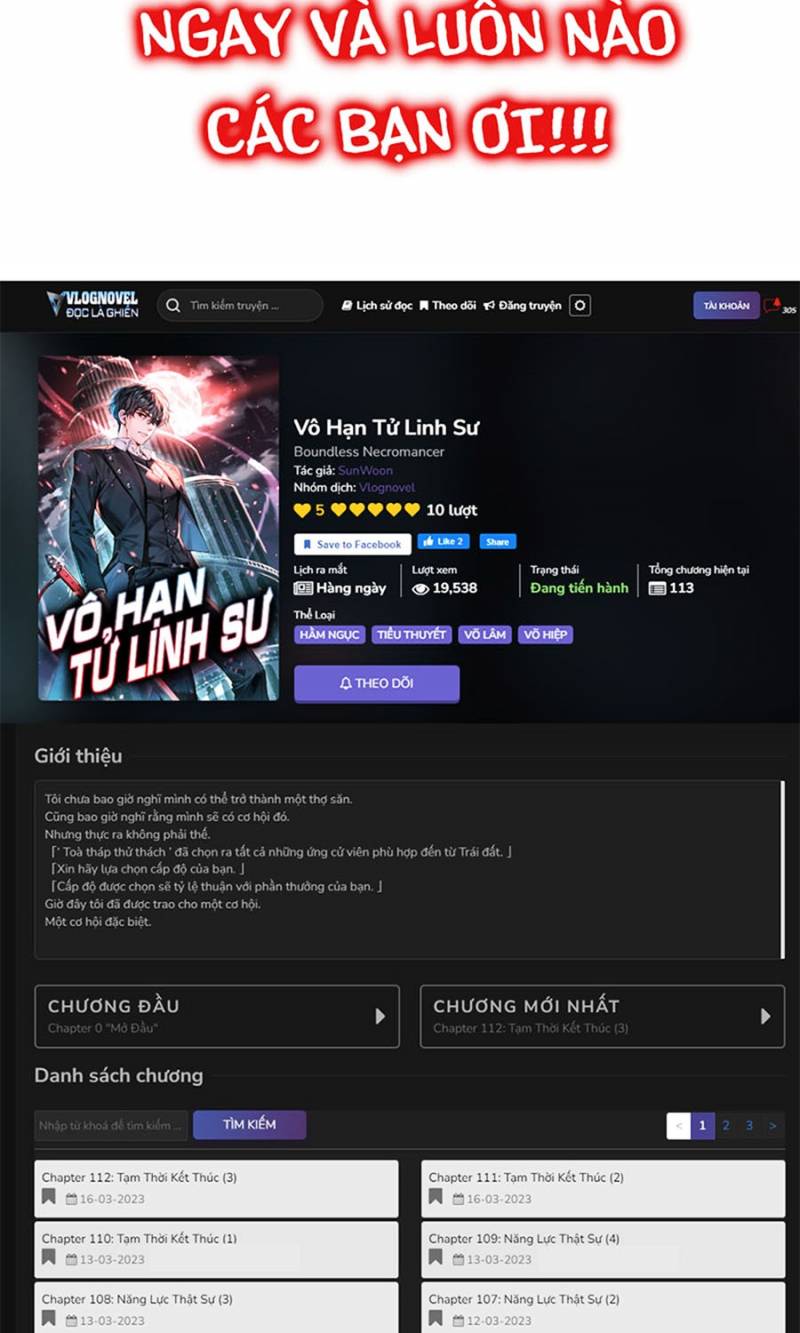 Vô Hạn Tử Linh Sư Chapter 125 138