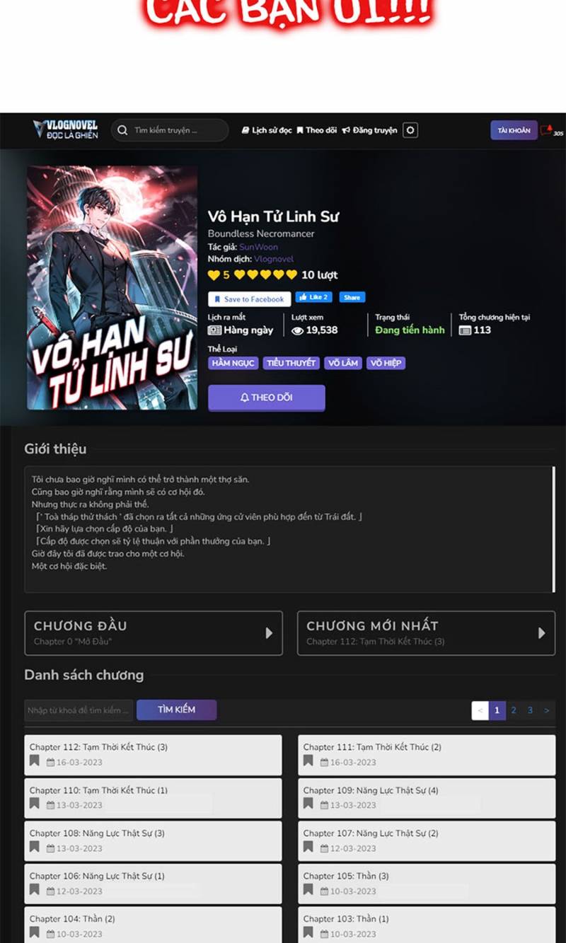 Vô Hạn Tử Linh Sư Chapter 130 131