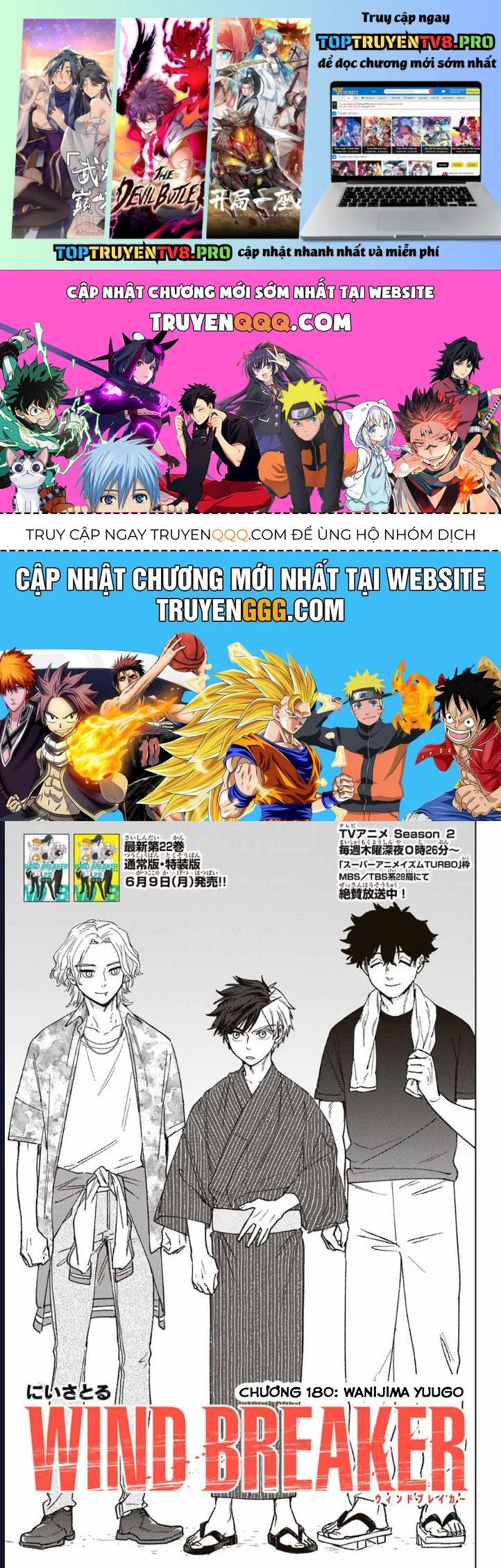 Wind Breaker (Nii Satoru) Chapter 180 - Trang 2