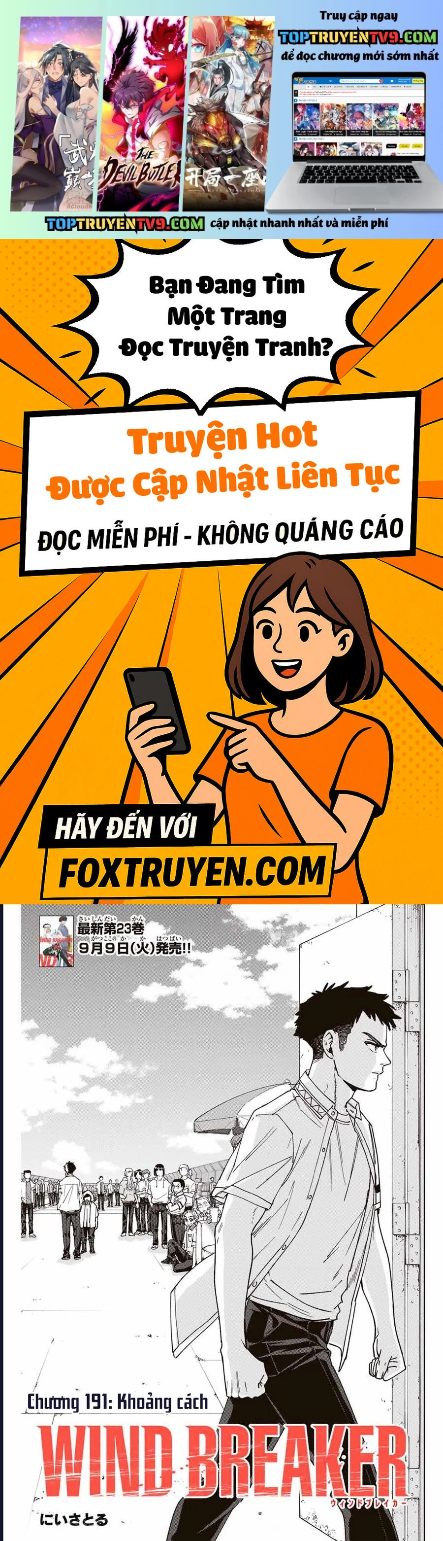Wind Breaker (Nii Satoru) Chapter 191 - Trang 3